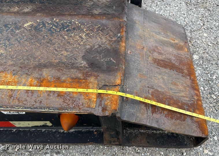 image for item DP6160 2008 Pitts lowboy equipment trailer