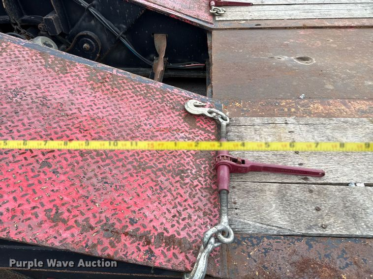 image for item DP6160 2008 Pitts lowboy equipment trailer