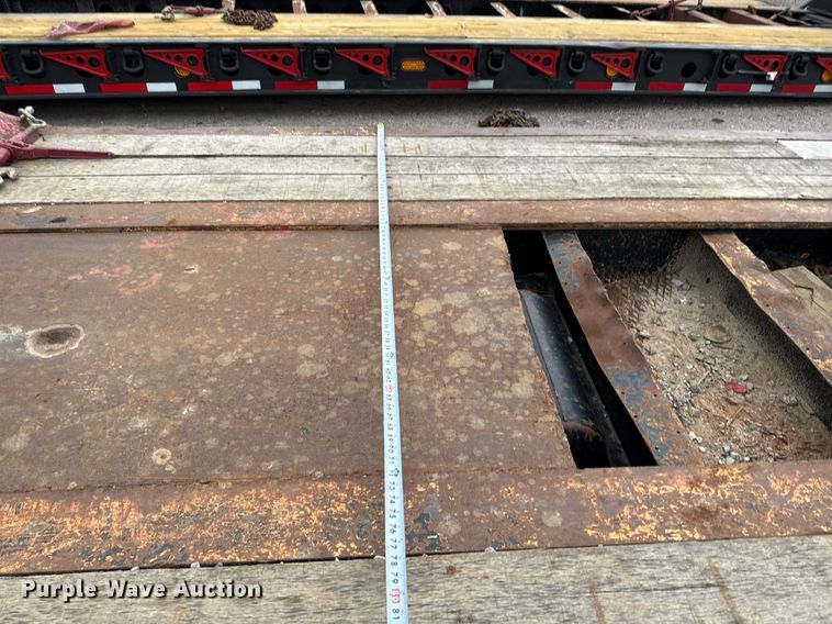 image for item DP6160 2008 Pitts lowboy equipment trailer