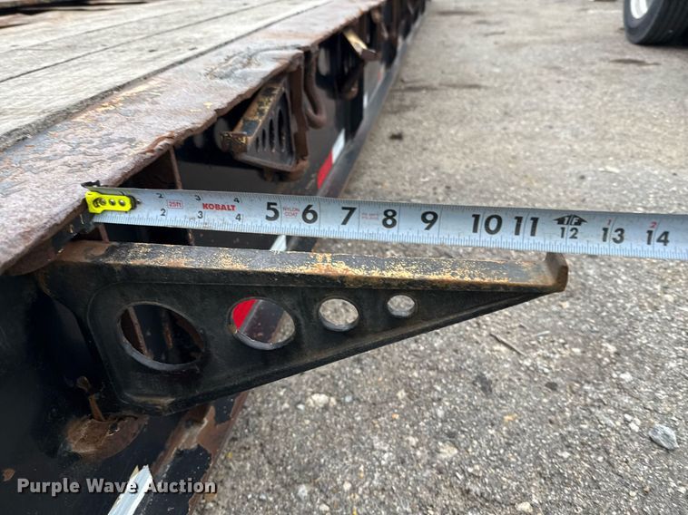 image for item DP6160 2008 Pitts lowboy equipment trailer