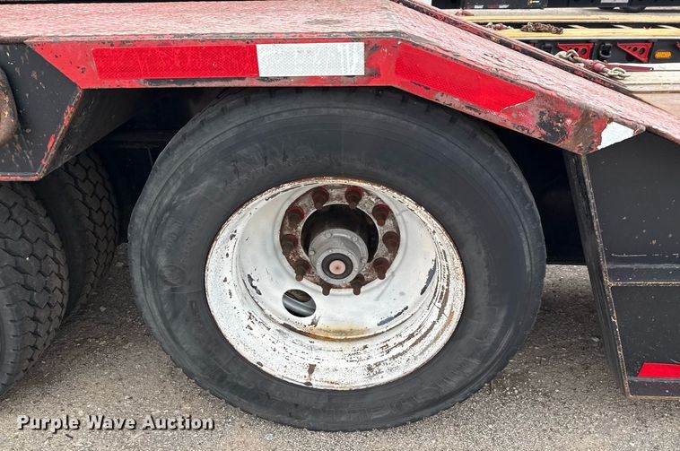 image for item DP6160 2008 Pitts lowboy equipment trailer