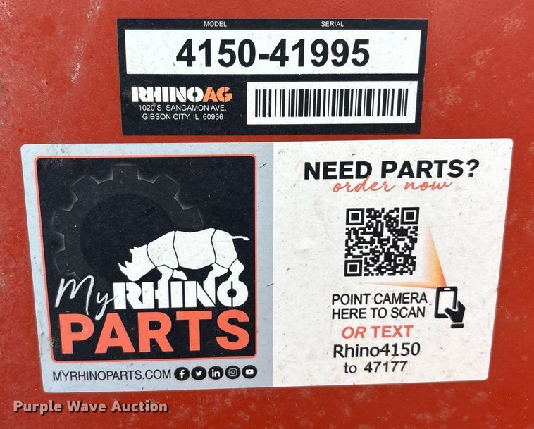 image for item DP6161 Rhino 4150 batwing rotary mower