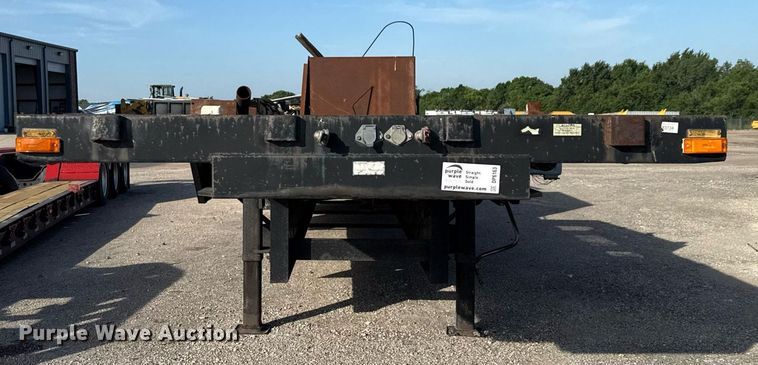 image for item DP6163 2007 Transcraft DTL-3000 drop deck equipment trailer