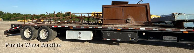 image for item DP6163 2007 Transcraft DTL-3000 drop deck equipment trailer