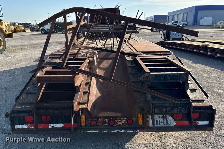 image for item DP6163 2007 Transcraft DTL-3000 drop deck equipment trailer