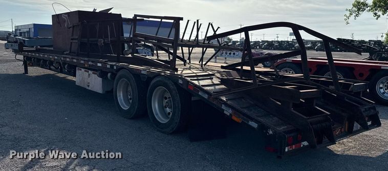 image for item DP6163 2007 Transcraft DTL-3000 drop deck equipment trailer