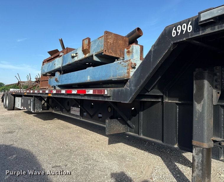 image for item DP6163 2007 Transcraft DTL-3000 drop deck equipment trailer