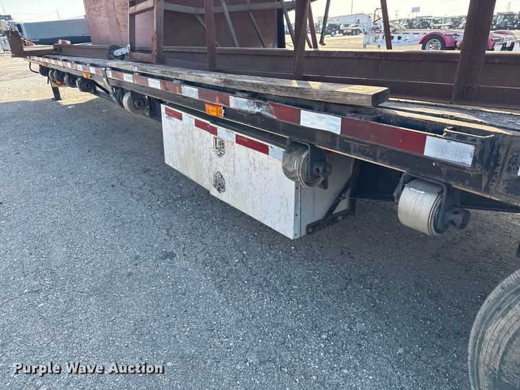 image for item DP6163 2007 Transcraft DTL-3000 drop deck equipment trailer
