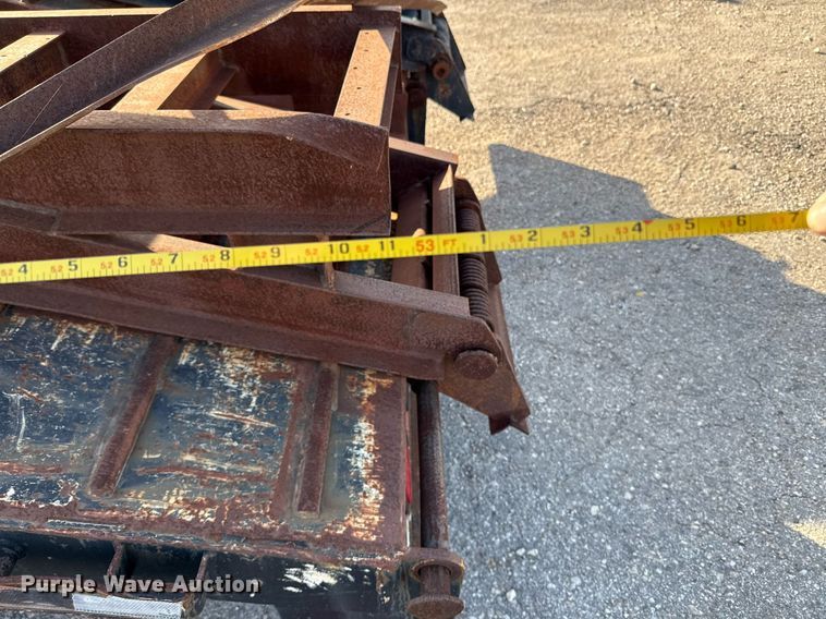 image for item DP6163 2007 Transcraft DTL-3000 drop deck equipment trailer