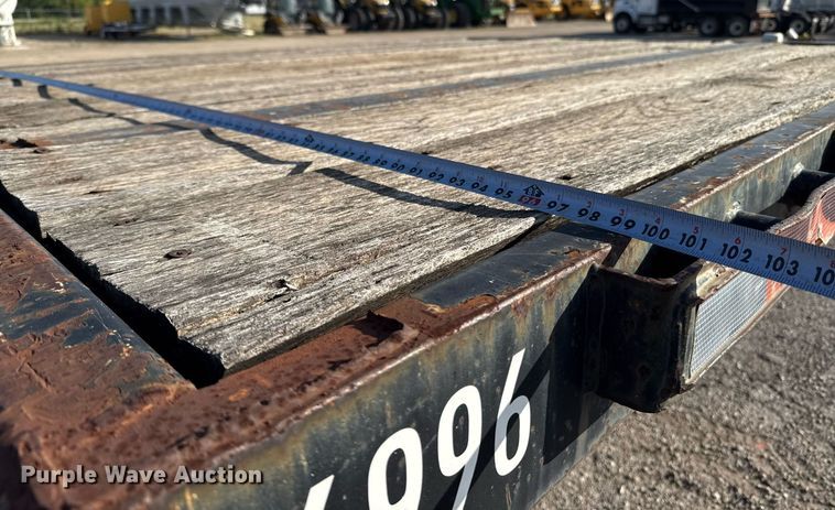 image for item DP6163 2007 Transcraft DTL-3000 drop deck equipment trailer