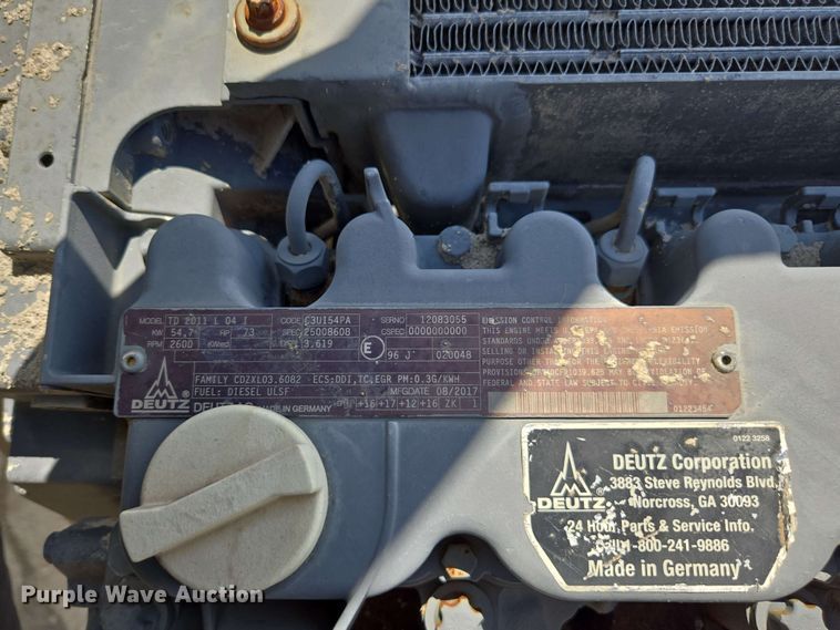 image for item DU7755 2019 Gallegos pneumatic dry bulk trailer