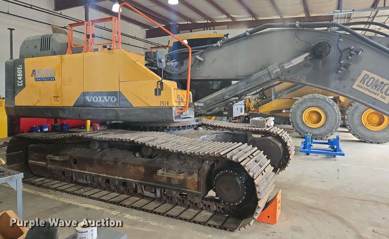 image for item DU7762 2018 Volvo EC480EL excavator