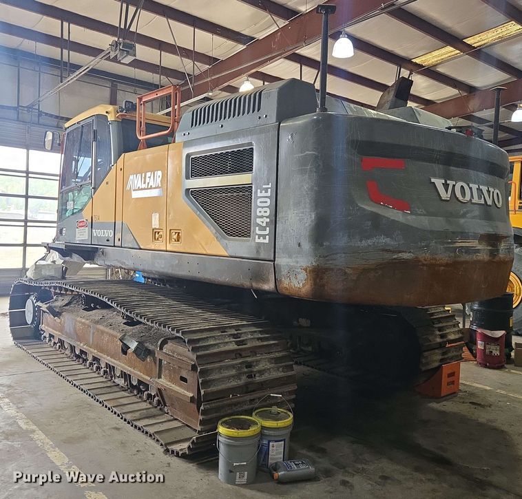 image for item DU7762 2018 Volvo EC480EL excavator