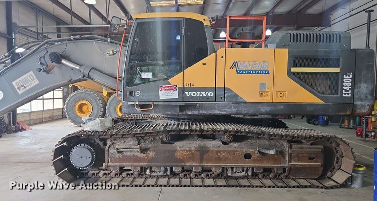 image for item DU7762 2018 Volvo EC480EL excavator