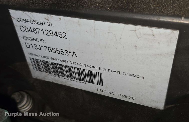 image for item DU7762 2018 Volvo EC480EL excavator