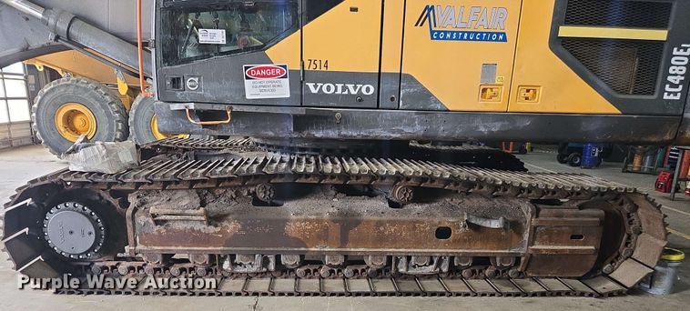image for item DU7762 2018 Volvo EC480EL excavator