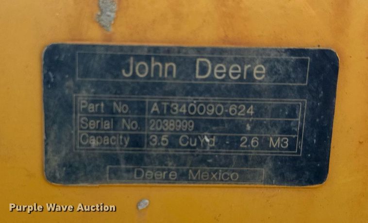 image for item DW1893 2018 John Deere 624K II wheel loader