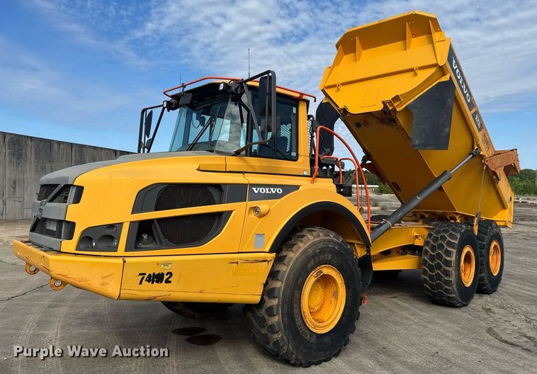 image for item DW1900 2018 Volvo A25G articulated haul truck