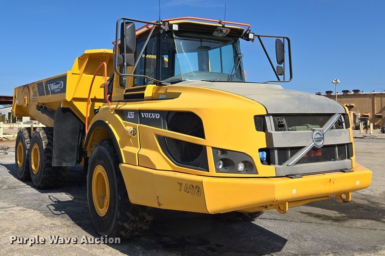 image for item DW1901 2018 Volvo A25G articulated haul truck