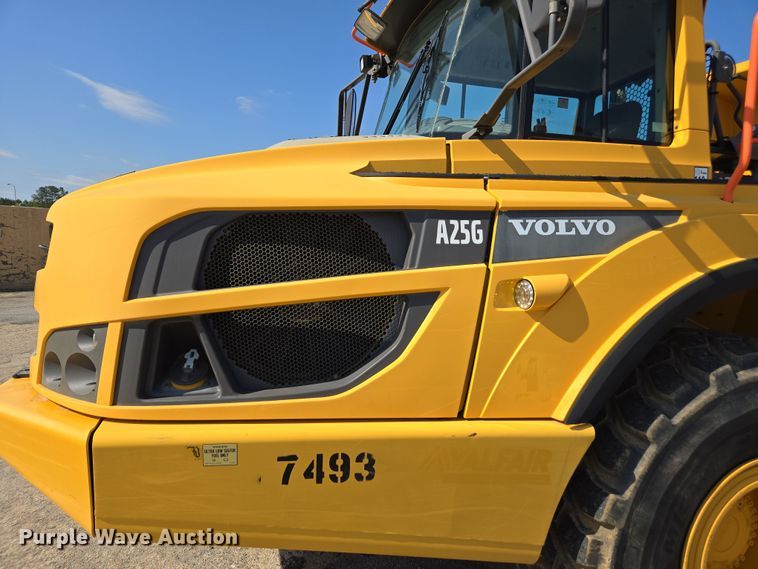 image for item DW1901 2018 Volvo A25G articulated haul truck