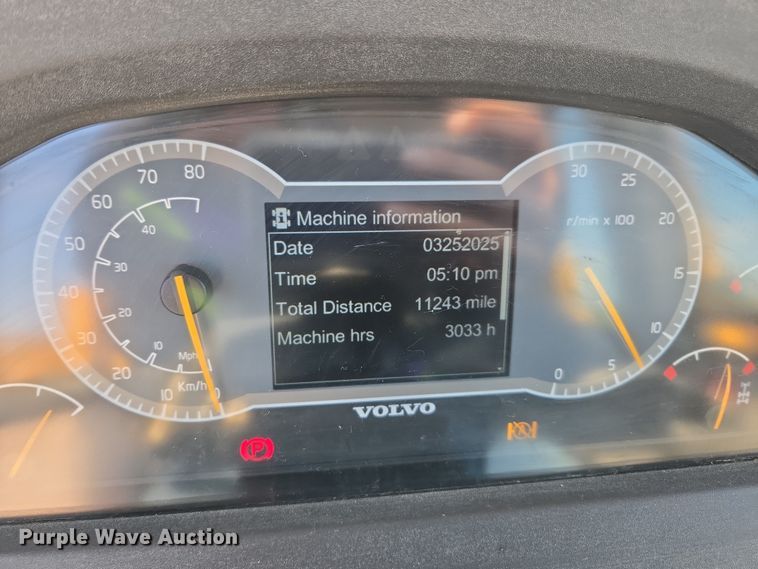 image for item DW1901 2018 Volvo A25G articulated haul truck