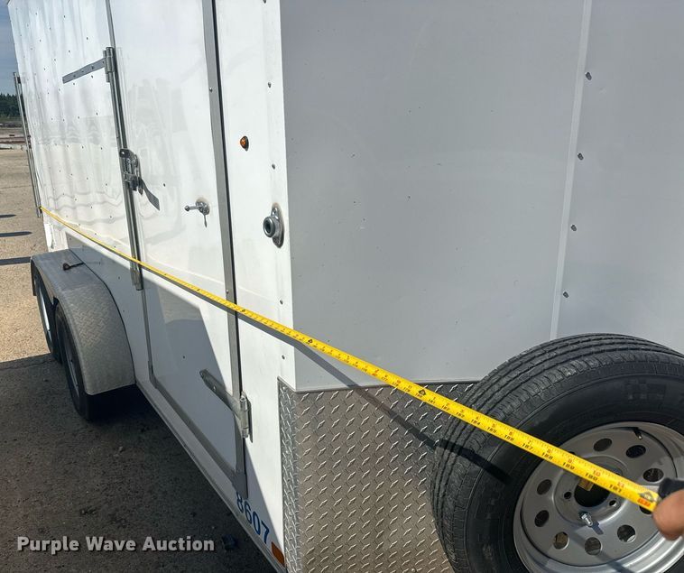 image for item DW1916 2021 Carry-On 7X14CGRCM enclosed cargo trailer