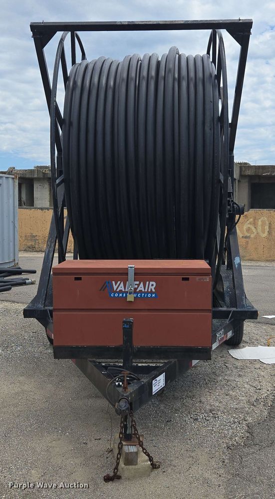 image for item DW1992 Shop built reel trailer