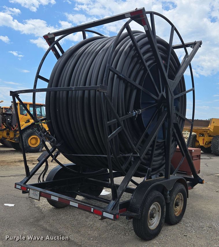 image for item DW1992 Shop built reel trailer