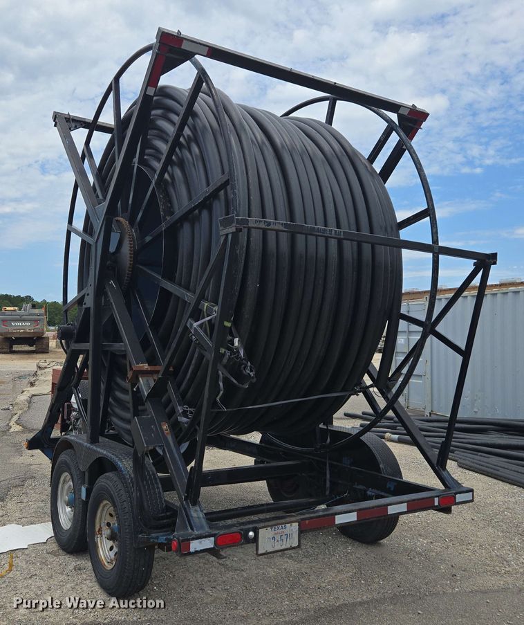 image for item DW1992 Shop built reel trailer