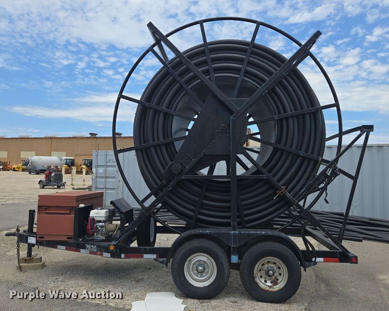 image for item DW1992 Shop built reel trailer