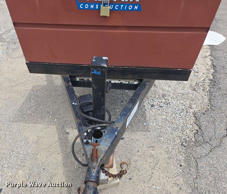 image for item DW1992 Shop built reel trailer