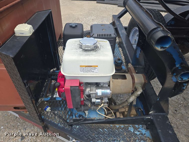 image for item DW1992 Shop built reel trailer