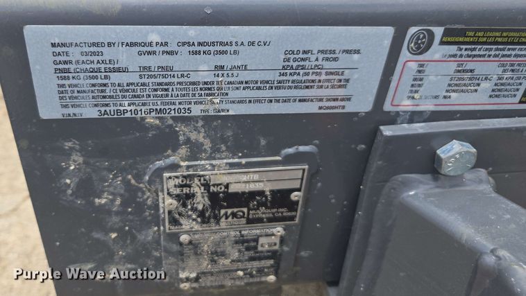 image for item DW1995 Multiquip MQ600HTB pump