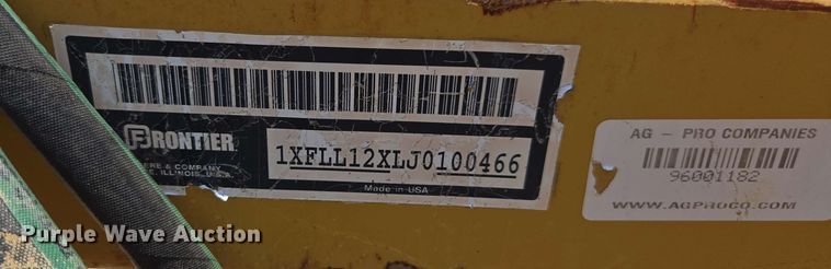 image for item DW1999 Frontier LL1212 box blade