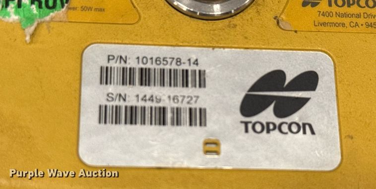 image for item DX5470 Topcon base station components 