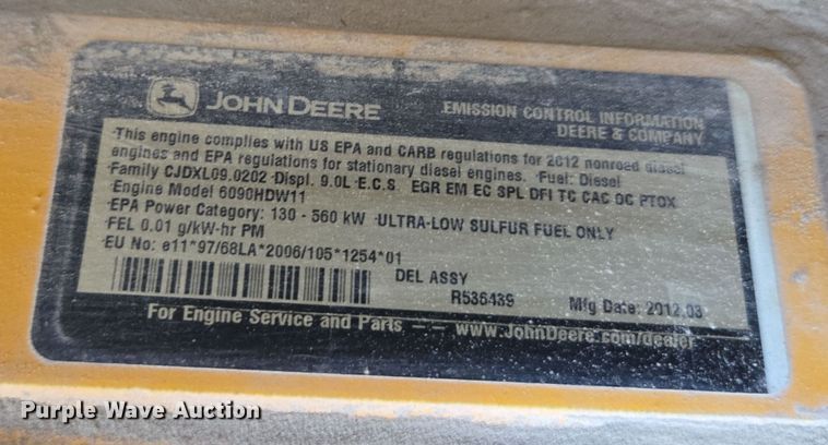 image for item EC3529 2013 John Deere 772G motor grader
