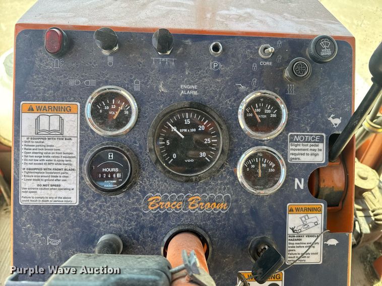 image for item EC3531 2017 Broce CRT350 broom