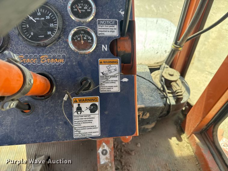 image for item EC3531 2017 Broce CRT350 broom