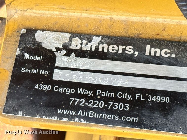 image for item EC3534 2018 Air Burners T-300 air curtain trench burner