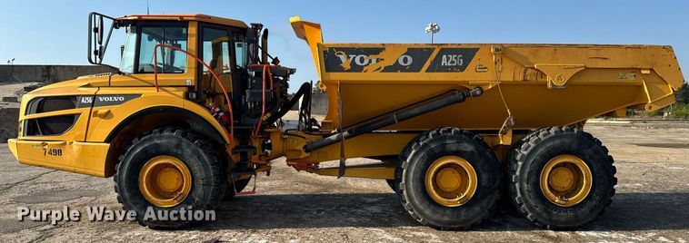 image for item EC3541 2018 Volvo A25G articulated haul truck