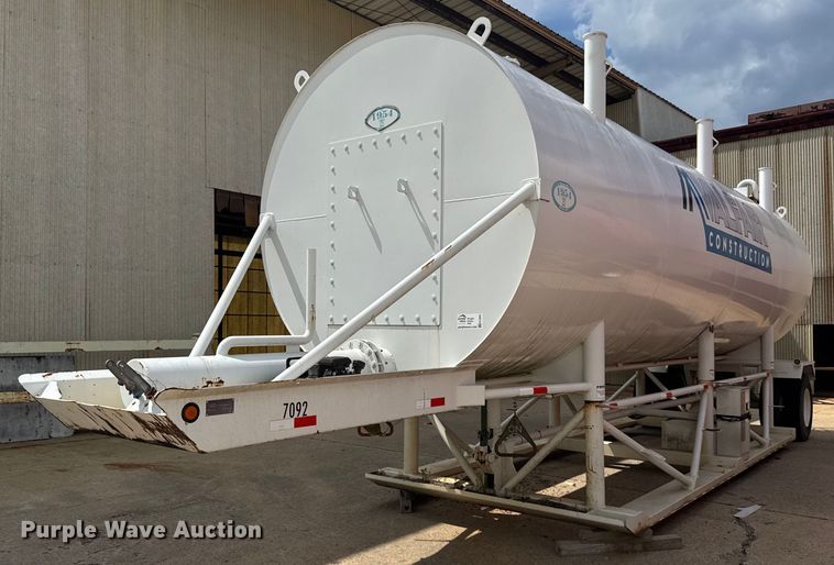 image for item EC3603 2018 1954 Manufacturing 12K Water Tower portable water tower