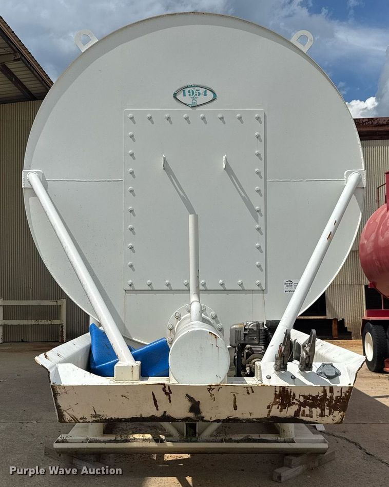 image for item EC3603 2018 1954 Manufacturing 12K Water Tower portable water tower