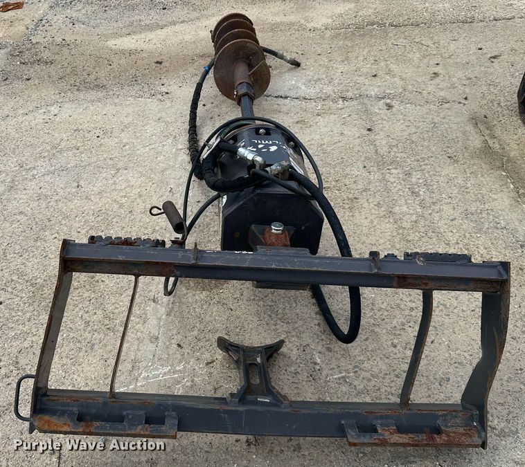 image for item EC3631 2018 Paladin X5075 skid steer auger