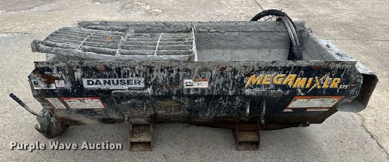 image for item EC3633 Danuser Mega Mixer S75 skid steer concrete mixer