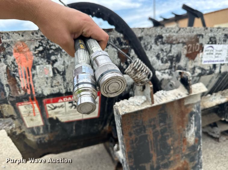 image for item EC3633 Danuser Mega Mixer S75 skid steer concrete mixer