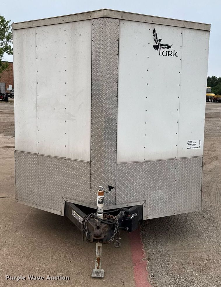 image for item ED5642 2018 Lark United Manufacturing VT716TA enclosed cargo trailer