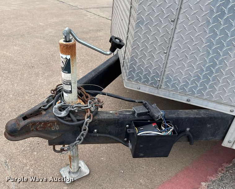 image for item ED5642 2018 Lark United Manufacturing VT716TA enclosed cargo trailer