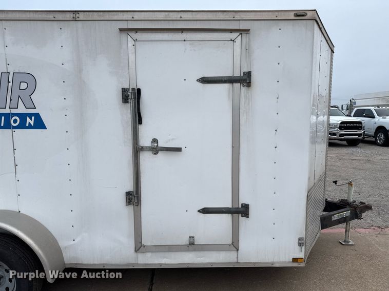 image for item ED5642 2018 Lark United Manufacturing VT716TA enclosed cargo trailer