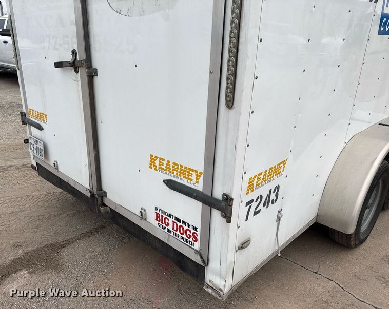 image for item ED5642 2018 Lark United Manufacturing VT716TA enclosed cargo trailer