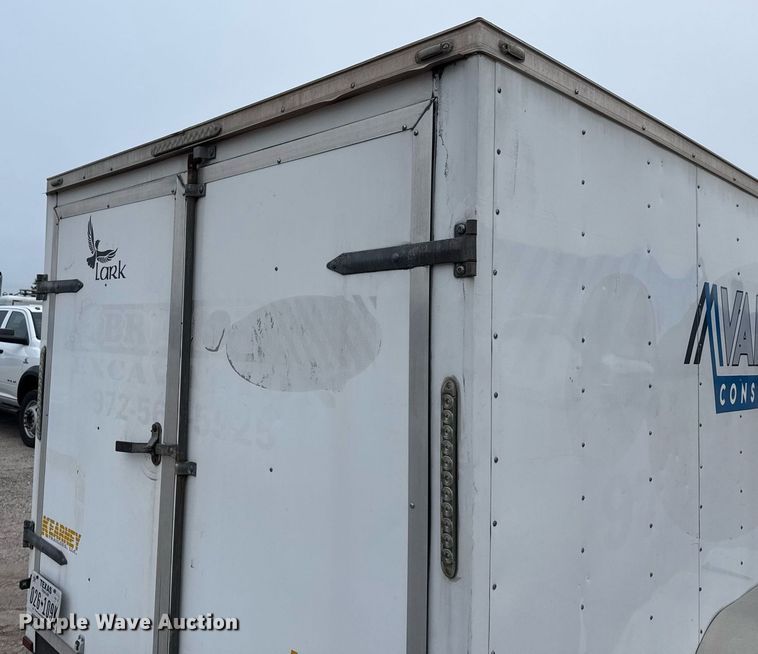 image for item ED5642 2018 Lark United Manufacturing VT716TA enclosed cargo trailer